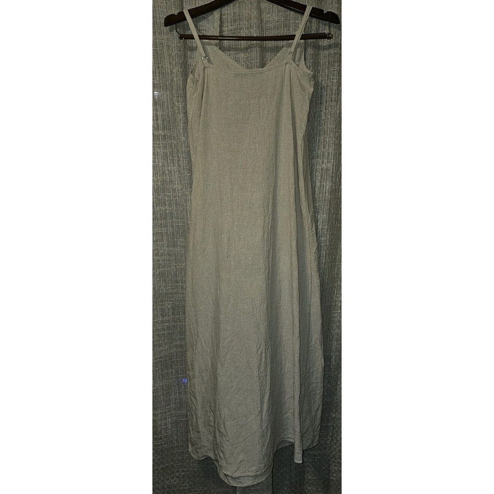 Jenni Kayne Breeze Linen Slip Dress in Tan Size X-Small - Picture 4 of 4